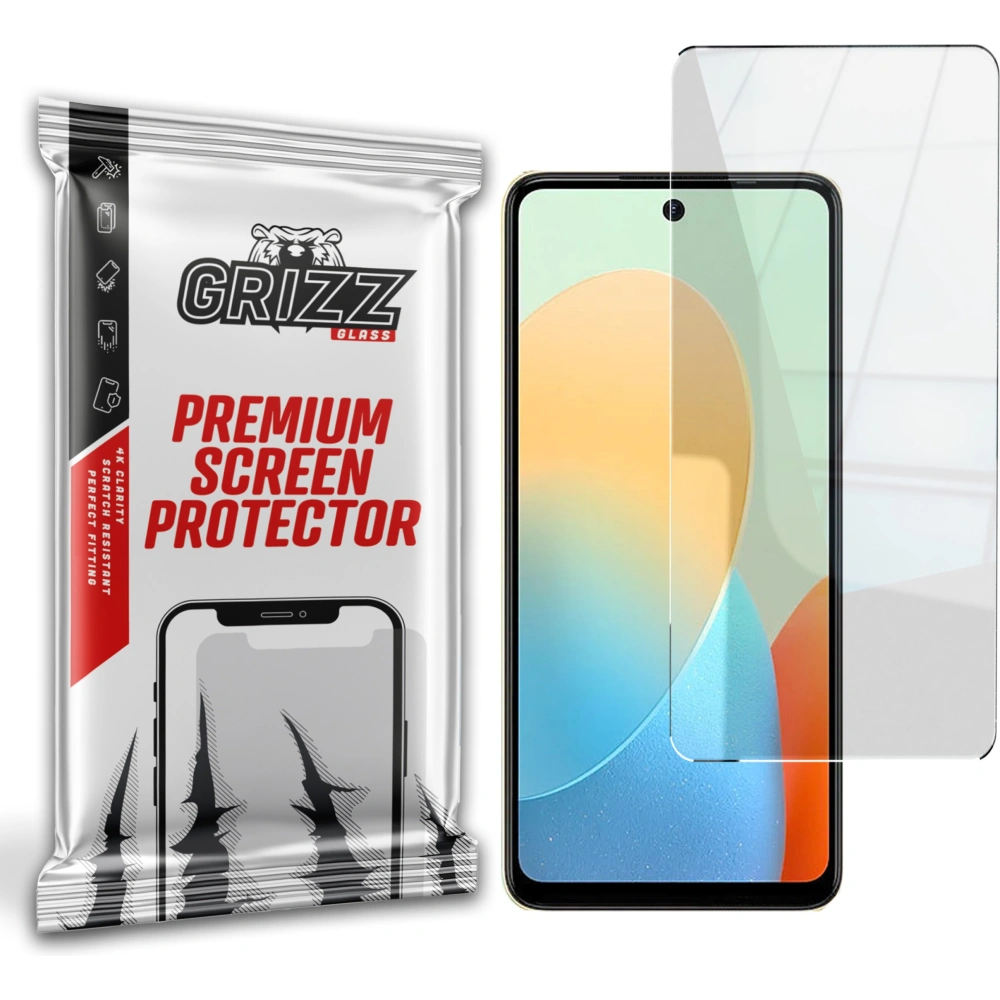 Szkło hybrydowe GrizzGlass HybridGlass do Tecno Pop 8