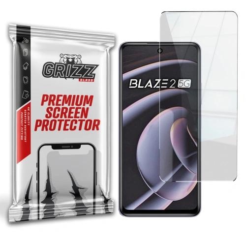 Kup Hybriertes Glas GrizzGlass HybridGlass für Lava Blaze 2 5G - GRZ7175 - {ean13} - Sklep Home Screen
