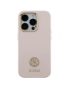 Kup Etui Guess GUHCP15LM4DGPP iPhone 15 Pro jasnoróżowy/pink hardcase Silicone Logo Strass 4G - GUE3006 - {ean13} - Sklep Home Screen