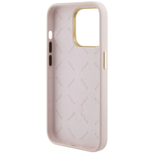Kup Guess Carcasă GUHCP15LM4DGPP iPhone 15 Pro roz aprins / roz hardcase silicon Logo Strass 4G - GUE3006 - {ean13} - Sklep Home Screen