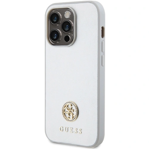 Buy Guess GUHCP15LPS4DGPS iPhone 15 Pro srebrny/silver hardcase Strass Metal Logo - GUE3010 - {ean13} - Home Screen Store Europe