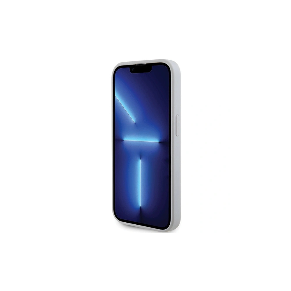 Etui Guess GUHCP15LPS4DGPS iPhone 15 Pro srebrny/silver hardcase Strass Metal Logo