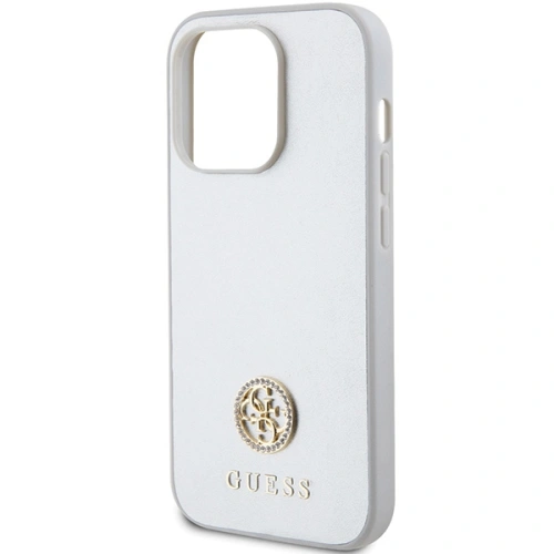 Kup Guess Carcasă GUHCP15LPS4DGPS iPhone 15 Pro argintiu/argintiu carcasă tare Strass Metal Logo - GUE3010 - {ean13} - Sklep Home Screen
