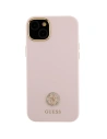 Kup Guess Carcasă GUHCP15SM4DGPP iPhone 15 roz deschis / roz hardcase Silicone Logo Strass 4G - GUE3017 - {ean13} - Sklep Home Screen