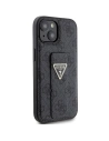Kup Etui Guess GUHCP15SPGS4TDK iPhone 15 fekete/black hardcase Grip Stand 4G Triangle Strass - GUE3018 - {ean13} - Sklep Home Screen