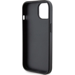 Etui Guess GUHCP15SPGS4TDK iPhone 15 czarny/black hardcase Grip Stand 4G Triangle Strass