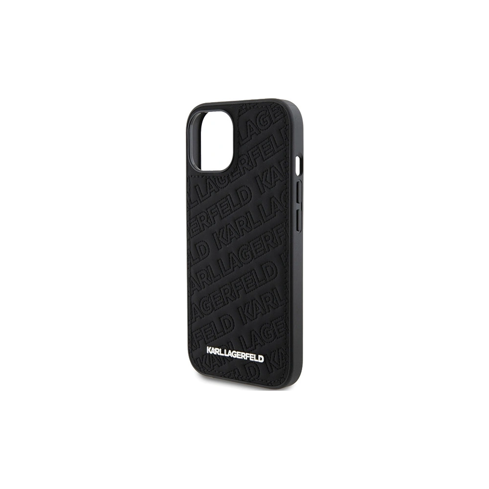 Etui Karl Lagerfeld KLHCP15MPQKPMK iPhone 15 Plus czarny/black hardcase Quilted K Pattern