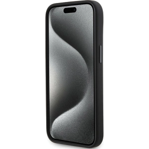 Etui Karl Lagerfeld KLHCP15MSDHKCNK iPhone 15 Plus czarny/black Silicone Etui Karl&Choupette Head