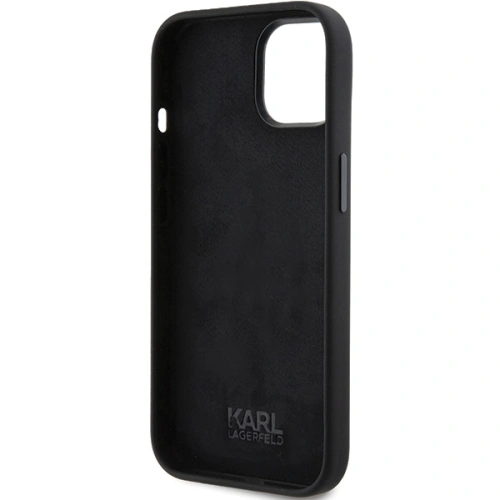 Kup Etui Karl Lagerfeld KLHCP15MSDHKCNK iPhone 15 Plus czarny/black Silicone Etui Karl&Choupette Head - KLD1795 - {ean13} - Sklep Home Screen