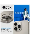 Buy Spigen Optik.TR EZ Fit Camera Protector iPhone 14 Pro / Pro Max / 15 Pro / Pro Max Natural Titanium (2 Pack) - SPN3201 - {ean13} - Home Screen Store Europe