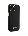 Kup Guess Caz GUHCP15SSMBSLK iPhone 15 negru / negru hardcase silicon Script Metal Logo & Frame - GUE3021 - {ean13} - Sklep Home Screen