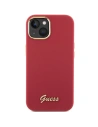Kup Guess Caz GUHCP15SSMBSLM iPhone 15 magenta hardcase Silicon Script Metal Logo & Frame - GUE3022 - {ean13} - Sklep Home Screen