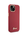Kup Guess Caz GUHCP15SSMBSLM iPhone 15 magenta hardcase Silicon Script Metal Logo & Frame - GUE3022 - {ean13} - Sklep Home Screen