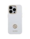 Kup Guess Carcasă GUHCP15XM4DGPH iPhone 15 Pro Max alb/alb hardcase Silicone Logo Strass 4G - GUE3023 - {ean13} - Sklep Home Screen