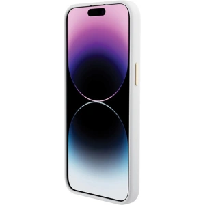 Buy Guess GUHCP15XM4DGPH iPhone 15 Pro Max biały/white hardcase Silicone Logo Strass 4G - GUE3023 - {ean13} - Home Screen Store Europe