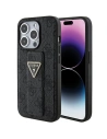Buy Guess GUHCP15XPGS4TDK iPhone 15 Pro Max czarny/black hardcase Grip Stand 4G Triangle Strass - GUE3024 - {ean13} - Home Screen Store Europe