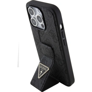 Kup Etui Guess GUHCP15XPGS4TDK iPhone 15 Pro Max černý/black hardcase Grip Stand 4G Triangle Strass - GUE3024 - {ean13} - Sklep Home Screen