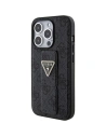 Buy Guess GUHCP15XPGS4TDK iPhone 15 Pro Max czarny/black hardcase Grip Stand 4G Triangle Strass - GUE3024 - {ean13} - Home Screen Store Europe