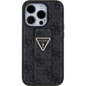 Kup Etui Guess GUHCP15XPGS4TDK iPhone 15 Pro Max černý/black hardcase Grip Stand 4G Triangle Strass - GUE3024 - {ean13} - Sklep Home Screen