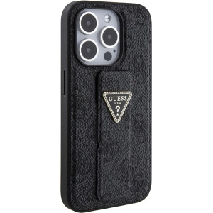 Kup Etui Guess GUHCP15XPGS4TDK iPhone 15 Pro Max černý/black hardcase Grip Stand 4G Triangle Strass - GUE3024 - {ean13} - Sklep Home Screen
