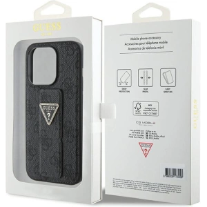 Kup Etui Guess GUHCP15XPGS4TDK iPhone 15 Pro Max černý/black hardcase Grip Stand 4G Triangle Strass - GUE3024 - {ean13} - Sklep Home Screen
