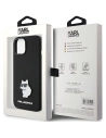 Buy Karl Lagerfeld KLHCP15MSMHCNPK iPhone 15 Plus czarny/black Silicone Choupette Metal Pin - KLD1796 - {ean13} - Home Screen Store Europe