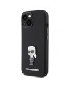 Kup Etui Karl Lagerfeld KLHCP15MSMHKNPK iPhone 15 Plus fekete/szürke Szilikon Ikonik Metal Pin - KLD1798 - {ean13} - Sklep Home Screen