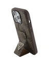 Buy Guess GUHCP15XPGS4TDW iPhone 15 Pro Max brązowy/brown hardcase Grip Stand 4G Triangle Strass - GUE3025 - {ean13} - Home Screen Store Europe