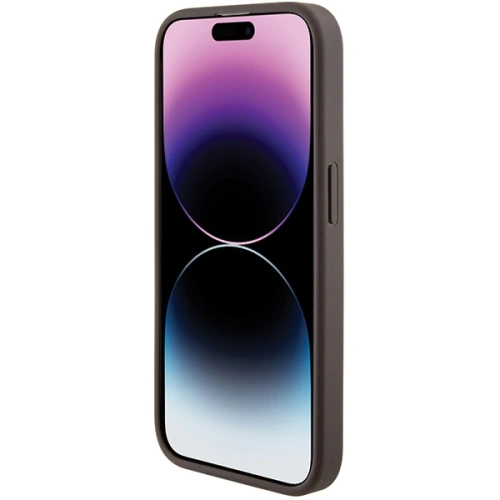 Kup Etui Guess GUHCP15XPGS4TDW iPhone 15 Pro Max barna/brown kemény tok Grip Stand 4G Triangle Strass - GUE3025 - {ean13} - Sklep Home Screen