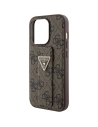 Buy Guess GUHCP15XPGS4TDW iPhone 15 Pro Max brązowy/brown hardcase Grip Stand 4G Triangle Strass - GUE3025 - {ean13} - Home Screen Store Europe