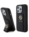 Etui Guess GUHCP15XPGSSADK iPhone 15 Pro Max černý/black hardcase Grip Stand 4G Saffiano Strass