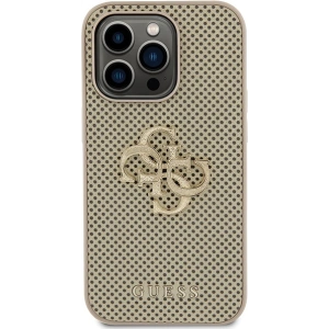 Buy Guess GUHCP15XPSP4LGD iPhone 15 Pro Max złoty/gold hardcase Perforated 4G Glitter - GUE3027 - {ean13} - Home Screen Store Europe