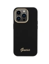 Kup Etui Guess GUHCP15XSMBSLK iPhone 15 Pro Max černý/black hardcase Silicone Script Metal Logo & Frame - GUE3029 - {ean13} - Sklep Home Screen