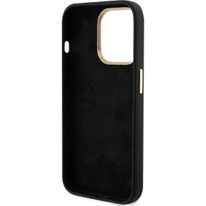 Kup Etui Guess GUHCP15XSMBSLK iPhone 15 Pro Max černý/black hardcase Silicone Script Metal Logo & Frame - GUE3029 - {ean13} - Sklep Home Screen