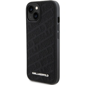 Etui Karl Lagerfeld KLHCP15SPQKPMK iPhone 15 czarny/black hardcase Quilted K Pattern