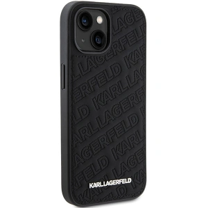 Etui Karl Lagerfeld KLHCP15SPQKPMK iPhone 15 czarny/black hardcase Quilted K Pattern