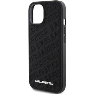 Etui Karl Lagerfeld KLHCP15SPQKPMK iPhone 15 czarny/black hardcase Quilted K Pattern