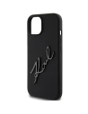 Kup Karl Lagerfeld Caz KLHCP15SSKSBMCK iPhone 15 negru / negru hardcase Caz silicon Karl Script - KLD1804 - {ean13} - Sklep Home Screen