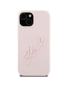 Kup Karl Lagerfeld Caz KLHCP15SSKSBMCP iPhone 15 roz / roz hardcase Silicon Caz Karl Script - KLD1805 - {ean13} - Sklep Home Screen