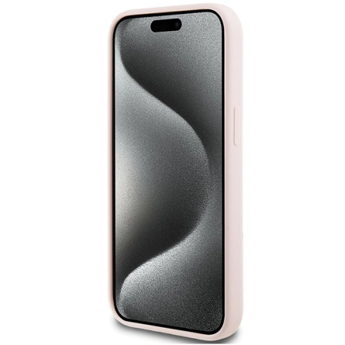 Kup Karl Lagerfeld Caz KLHCP15SSKSBMCP iPhone 15 roz / roz hardcase Silicon Caz Karl Script - KLD1805 - {ean13} - Sklep Home Screen