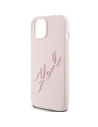 Kup Karl Lagerfeld Caz KLHCP15SSKSBMCP iPhone 15 roz / roz hardcase Silicon Caz Karl Script - KLD1805 - {ean13} - Sklep Home Screen