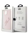 Kup Karl Lagerfeld Caz KLHCP15SSKSBMCP iPhone 15 roz / roz hardcase Silicon Caz Karl Script - KLD1805 - {ean13} - Sklep Home Screen