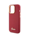Kup Etui Guess GUHCP15XSMBSLM Apple iPhone 15 Pro Max hardcase Silicone Script Metal Logo & Frame magenta - GUE3033 - {ean13} - Sklep Home Screen