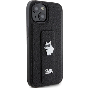 Kup Etui Karl Lagerfeld KLHCP15MGSACHPK Apple iPhone 15 Plus / 14 Plus hardcase Gripstand Saffiano Choupette Pins czarny/black - KLD1808 - {ean13} - Sklep Home Screen