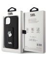 Kup Case Karl Lagerfeld KLHCP15MGSACHPK Apple iPhone 15 Plus / 14 Plus Hardcase Gripstand Saffiano Choupette Pins schwarz/black - KLD1808 - {ean13} - Sklep Home Screen