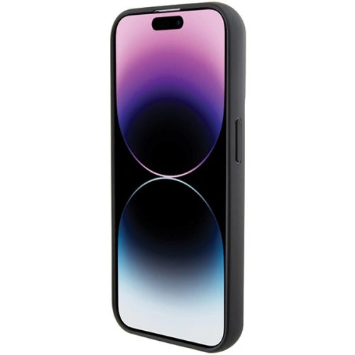 Buy Karl Lagerfeld KLHCP15XGSACHPK Apple iPhone 15 Pro Max hardcase Gripstand Saffiano Choupette Pins black - KLD1813 - {ean13} - Home Screen Store Europe