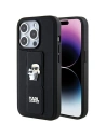 Kup Etui Karl Lagerfeld KLHCP15XGSAKCPK Apple iPhone 15 Pro Max hardcase Gripstand Saffiano Karl&Choupette Pins czarny/black - KLD1814 - {ean13} - Sklep Home Screen