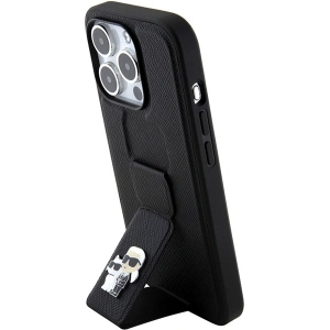 Kup Etui Karl Lagerfeld KLHCP15XGSAKCPK Apple iPhone 15 Pro Max hardcase Gripstand Saffiano Karl&Choupette Pins černý/black - KLD1814 - {ean13} - Sklep Home Screen
