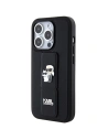 Kup Etui Karl Lagerfeld KLHCP15XGSAKCPK Apple iPhone 15 Pro Max hardcase Gripstand Saffiano Karl&Choupette Pins czarny/black - KLD1814 - {ean13} - Sklep Home Screen