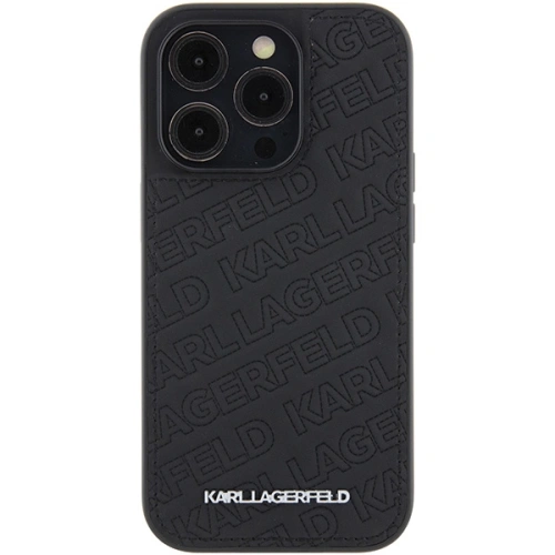 Kup Case Karl Lagerfeld KLHCP15XPQKPMK Apple iPhone 15 Pro Max Hardcase Quilted K Pattern schwarz/black - KLD1815 - {ean13} - Sklep Home Screen